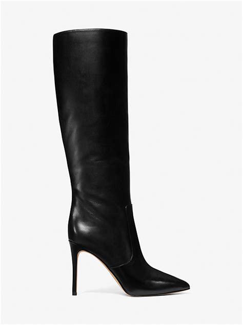 michael kors rue leather boot